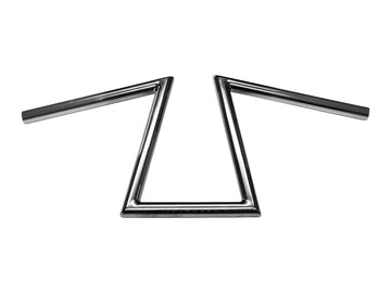 Driver de motocicleta Ø 25 - Z -Lenker 620 mm de largura, preto
