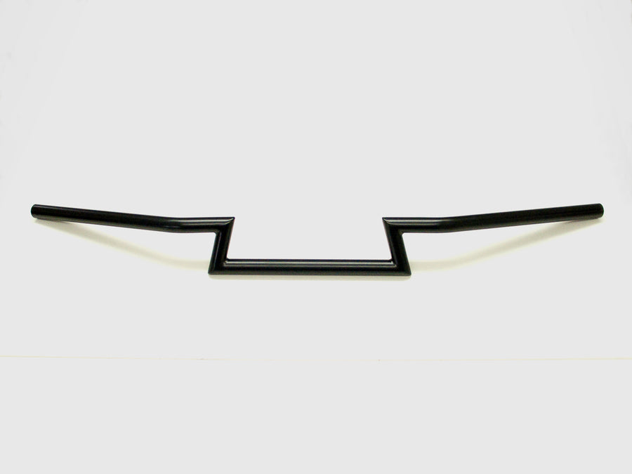 Guiador de motocicleta Ø 22 mm (7/8") - Guiador Z de 870 mm de largura, preto