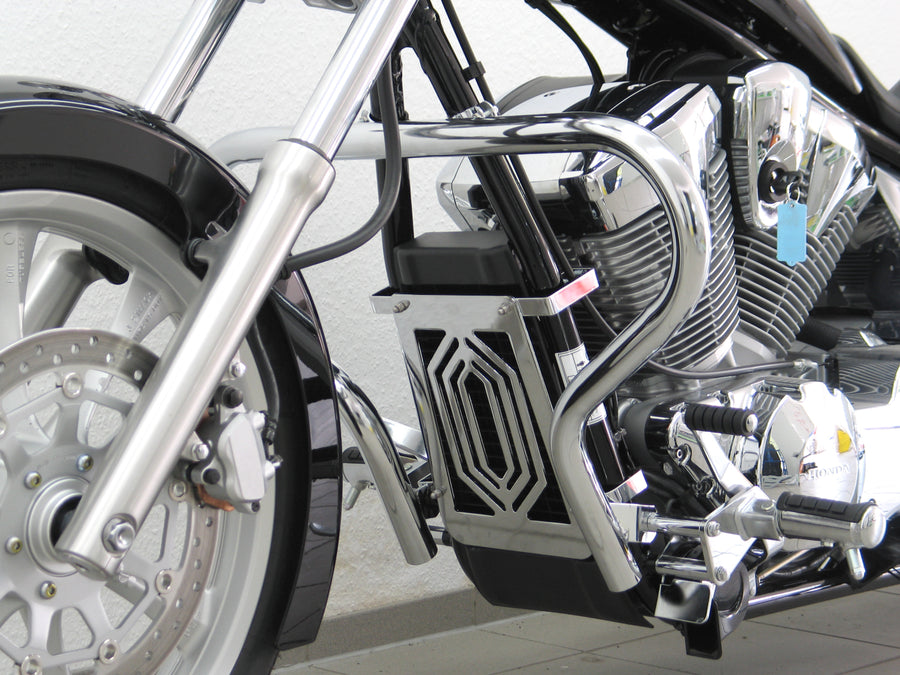 Honda VT 1300 CX (Fury) [2010-2012] - Barra de proteção, versão extra grande feita de tubo de 38 mm
