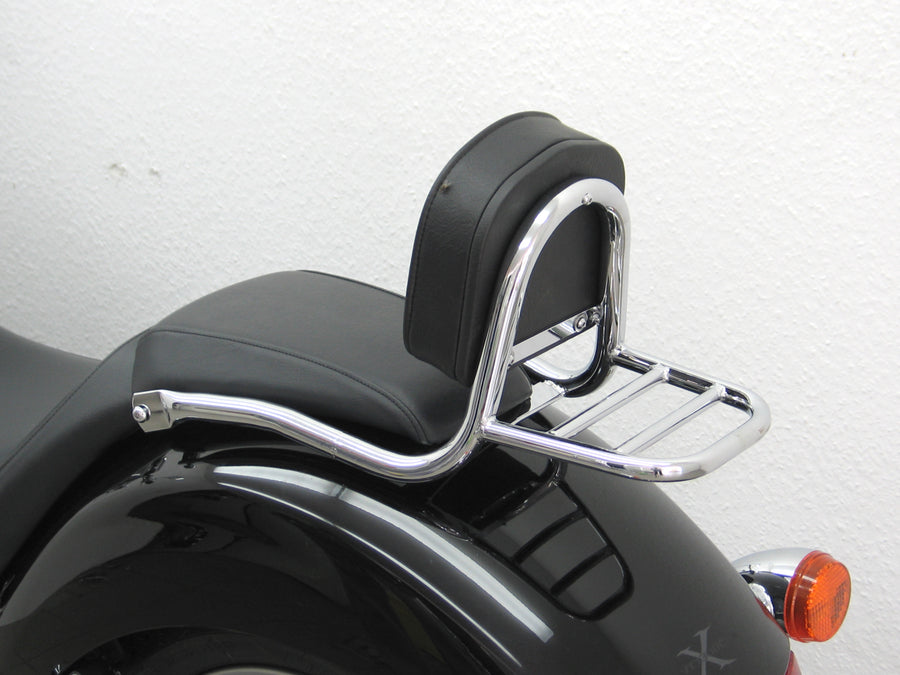 Honda VT 1300 CX (Fury) [2010-2012] - Barra de maricas feita de cachimbo com travesseiros e bagagem