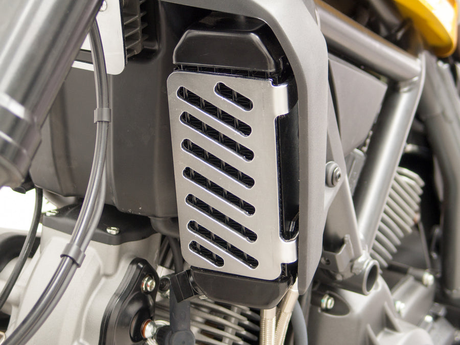 Ducati Scrambler 800 Classic [2015-2016] - Proteção para refrigeradores de óleo, aço inoxidável