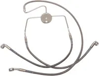 Harley Davidson Flhri [DRAG SPECIALTIES] - Kit de linha de freio em aço inoxidável, estendido