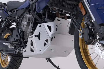 Suzuki V-Strom 800 DE [2023-2026] - barra de proteção do motor prateada - foto 1