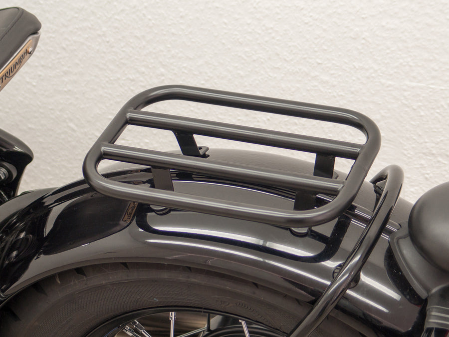 Triumph Bonneville Bobber [2017] - Rack de passageiros Ø 16 mm, Black Shiny