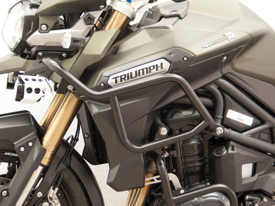 Triumph Tiger Explorer [2012-2015] - Barra de proteção de enduro, preto