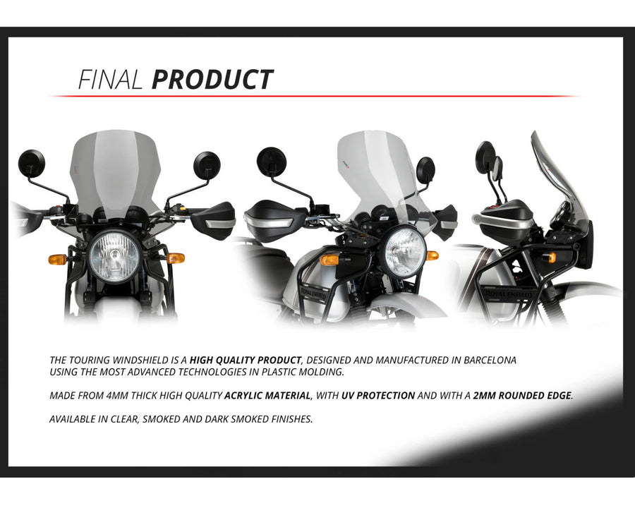 ROYAL ENFIELD HIMALAYAN 410 [2023] – Tela Touring – Transparente