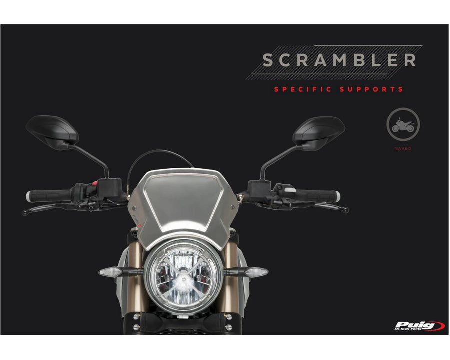 YAMAHA XSR 900 [2021] – Placa frontal ALU – prata