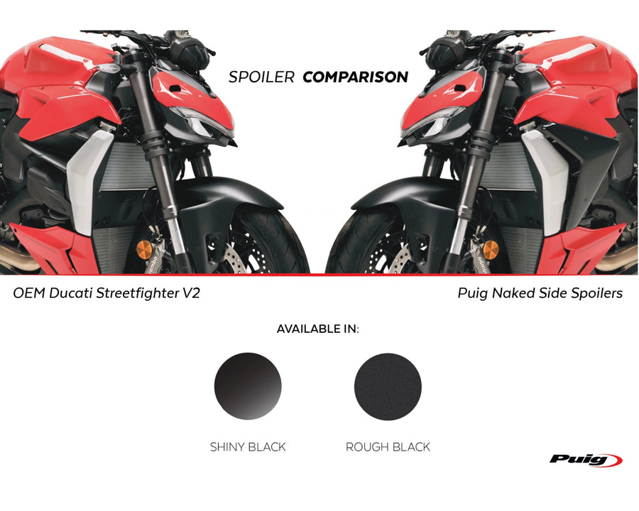 DUCATI STREETFIGHTER V2 [2024] – Carenagem nua lateral do pára-brisa