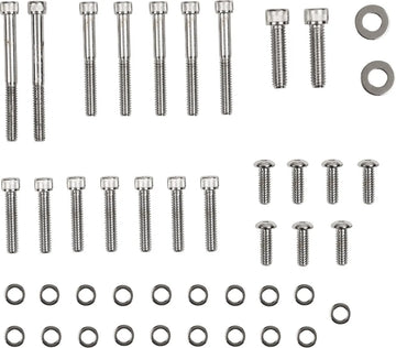 Harley davidson fxsts [DRAG SPECIALTIES] - Kit de parafusos de tampa primária interna e externa/Derby/Inspeção