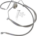 Harley Davidson Flhr [DRAG SPECIALTIES] - Kit de linha de freio em aço inoxidável, estendido