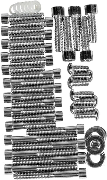 harley-davidson low rider s [DRAG SPECIALTIES] - Conjunto de parafusos para árvore de cames/primária/tampa de transmissão - 0