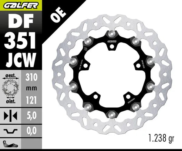 Suzuki GSR 400 [2007-2008] - DISCO DE FREIO FLOATECH WAVE – foto 4