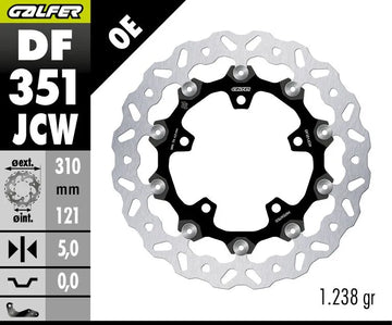 Suzuki V-Strom 800 De ABS [2025-2026, 2026] - BREMSSCHEIBE FLOATECH WAVE – Bild 2
