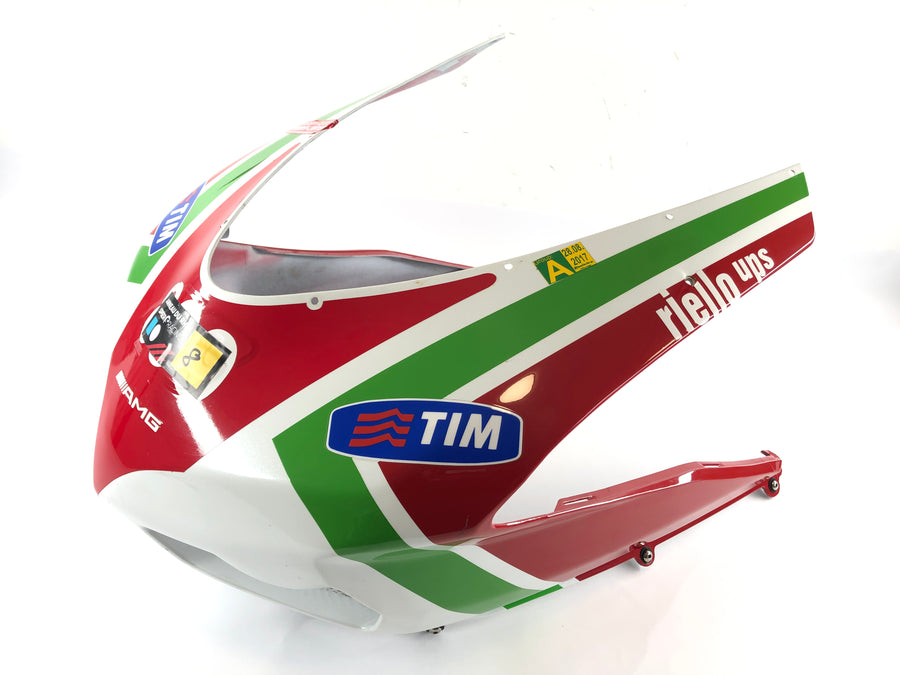 Ducati 1098 S [2007] - Faróis do púlpito colados para pista de corrida