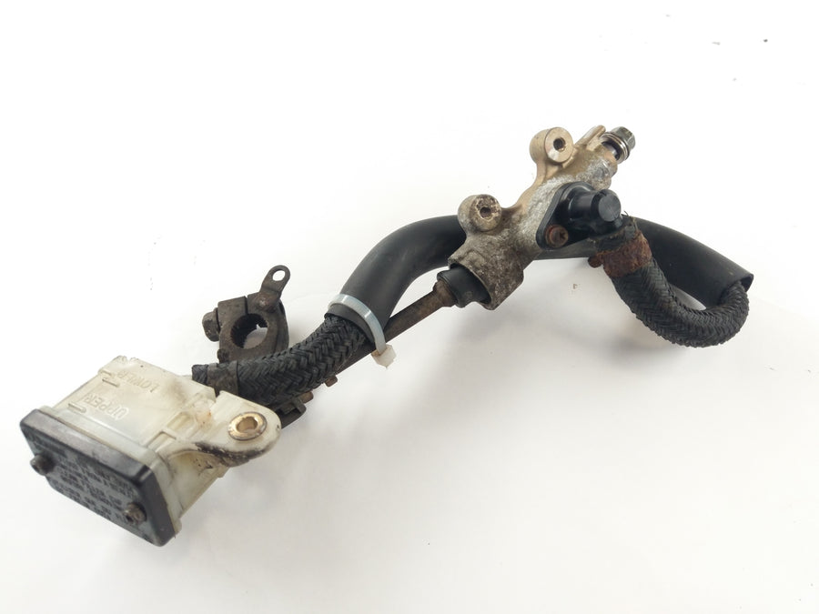 Honda Africa Twin XRV 650 RD03 [1989] - Bomba de freio na parte traseira com recipiente de compensação