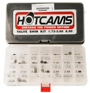 Ktm Sx-F 250 [HOT CAMS] - discos de válvula Ø8,90x1,72 a 2,6mm - conjunto de 3 unid.