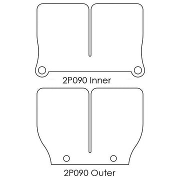 Yamaha Wr 125 [V-FORCE] - PLACA DE SUBSTITUIÇÃO PARA BLOCO DE DIAFRAGMA V-FORCE2