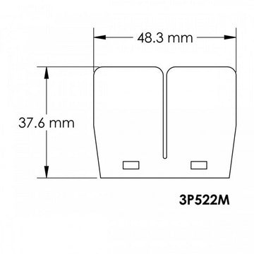 Yamaha Yfs 200 Blaster [V-FORCE] - PLACA DE SUBSTITUIÇÃO PARA BLOCO DE DIAFRAGMA V-FORCE3