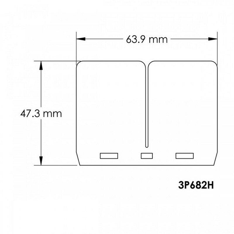 Husqvarna Te 125 [V-FORCE] - PLACA DE SUBSTITUIÇÃO PARA BLOCO DE DIAFRAGMA V-FORCE3
