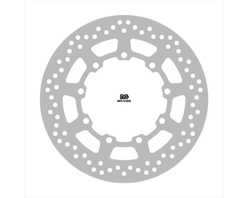Kawasaki Kl 650 [NG BRAKE DISC] - disco de freio rígido redondo