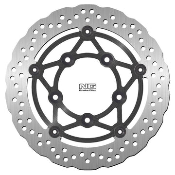 Kymco Ak 550 [NG BRAKE DISC] - Disco de freio flutuante ondulado