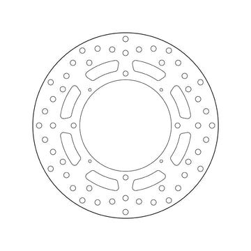Honda Xr 600 [BREMBO] - Disco de freio rígido redondo Série Oro