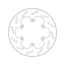 Benelli Tre 1130 K [BREMBO] - Disco de freio rígido redondo Série Oro-2