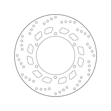 Yamaha Fjr 1300 [BREMBO] - Disco de freio rígido redondo Série Oro