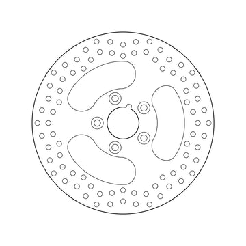 Harley Davidson Fxlr [BREMBO] - Disco de freio rígido redondo Série Oro - 0