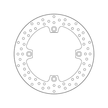 Kawasaki Klv 1000 [BREMBO] - Disco de freio rígido redondo da série Oro