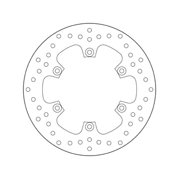 Yamaha Rd 500 [BREMBO] - Disco de freio rígido redondo Série Oro