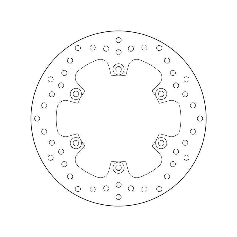Yamaha Xv 1100 [BREMBO] - Disco de freio rígido redondo Série Oro