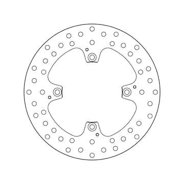 Hyperstrada 821 [BREMBO] - Disco de freio rígido redondo Série Oro