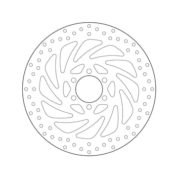 Ktm Duke 125 [BREMBO] - Disco de freio rígido redondo Série Oro