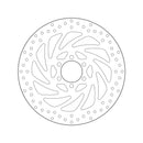 Ktm Rc 390 [BREMBO] - Disco de freio rígido redondo Série Oro
