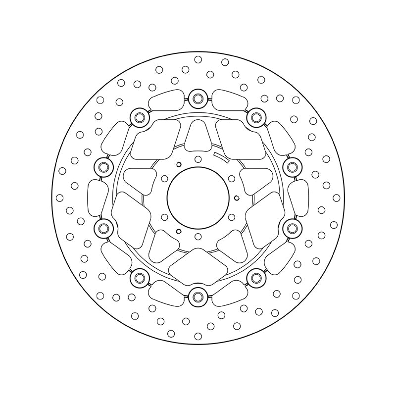 Honda Cbr 900 [BREMBO] - Disco de freio flutuante redondo Série Oro