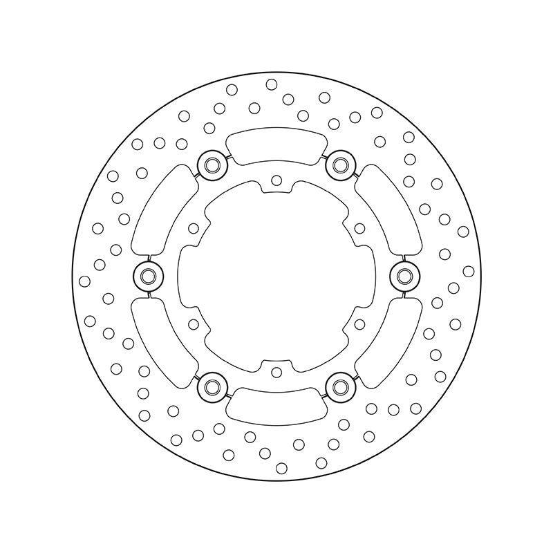 Ktm Adventure 1050 [BREMBO] - Disco de freio flutuante redondo Série Oro