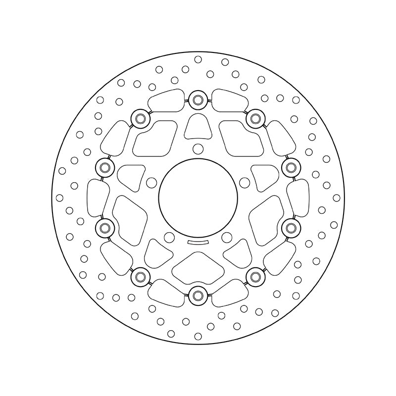 Kawasaki Ninja 1000 [BREMBO] - Disco de freio redondo flutuante Série Oro
