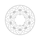 Bmw F 800 Gs [BREMBO] - Disco de freio flutuante redondo Série Oro-2