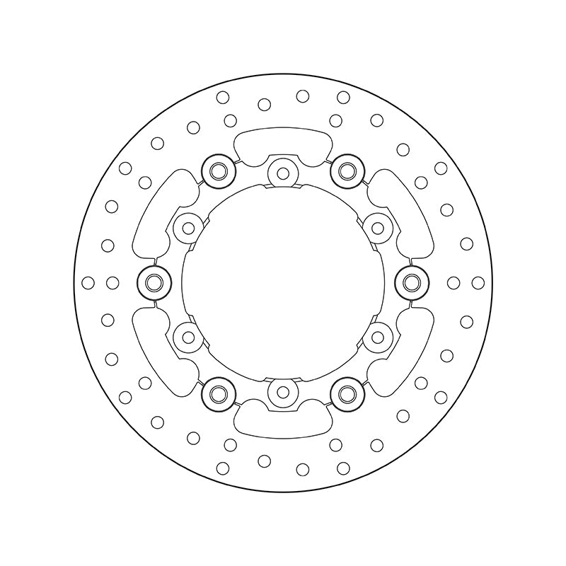 Ktm 690 Smc R [BREMBO] - Discos de freio redondos flutuantes Série Oro - em pares