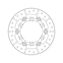 Ktm Smc 690 [BREMBO] - Discos de freio redondos flutuantes Série Oro - em pares