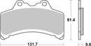 Yamaha Gts [BREMBO] - Pastilhas de freio de cerâmica de carbono de rua - 07YA3108