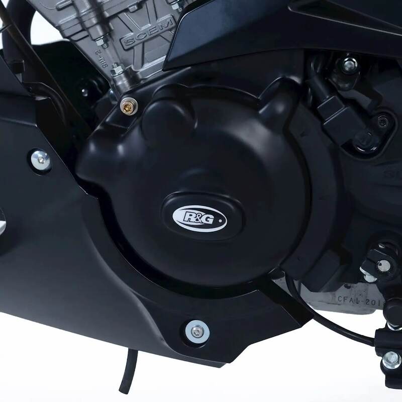 Suzuki GSX-S 125 ABS SPECIAL EDITION [2018] - (Gerador) Proteção da tampa do cárter direita preta Suzuki GSX-R125