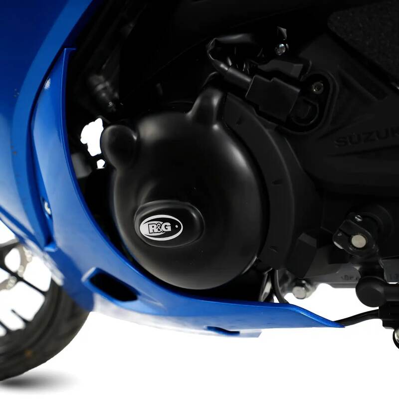 Suzuki GSX-S 125 ABS SPECIAL EDITION [2018] - (Gerador) Proteção da tampa do cárter direita preta Suzuki GSX-R125