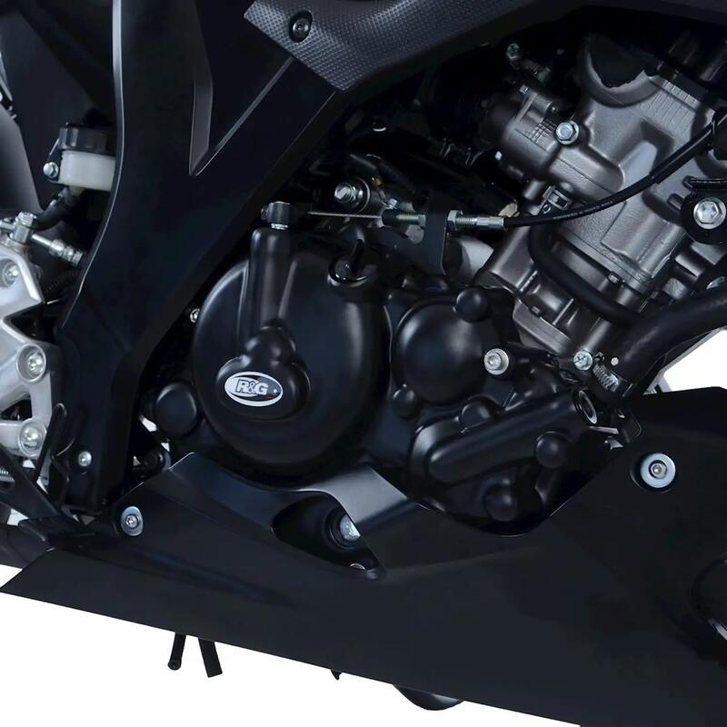 Suzuki GSX-R 125 ABS SPECIAL EDITION [2018] - (Embreagem) Protetor da tampa do cárter esquerdo preto Suzuki GSX-R125