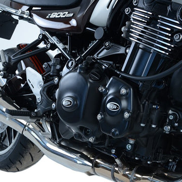 Kawasaki Z 900 RS CAFE ZR900E [2018-2020] - (Embreagem) Protetor da Tampa do Cárter Direito Preto Kawasaki Z900RS