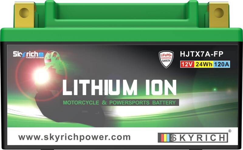 Kawasaki Ninja [SKYRICH] - Bateria de íons de lítio - LTX7A