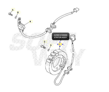 Yamaha Xvs 650 [TOURMAX] - Estator - Yamaha XVS 650 Dragstar