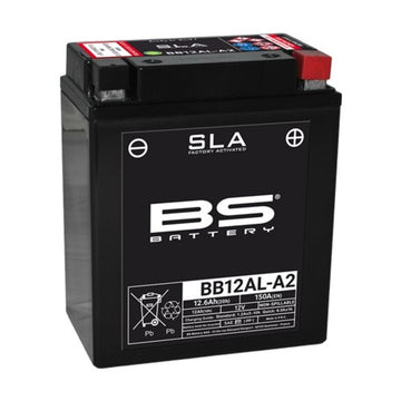 Yamaha Xv 535 Virago [BS BATTERY] - Bateria sem manutenção SLA ativada de fábrica - BB12AL-A2