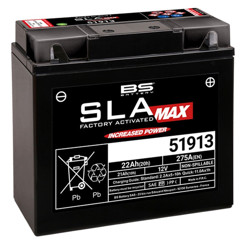 Bmw K 1300 Gt [BATERIA BS] - Bateria livre de manutenção SLA Max ativada de fábrica - 51913